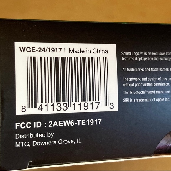 New - SoundLogic XT TWS Gaming Earbuds Bluetooth Led Lights - Picture 3 of 3